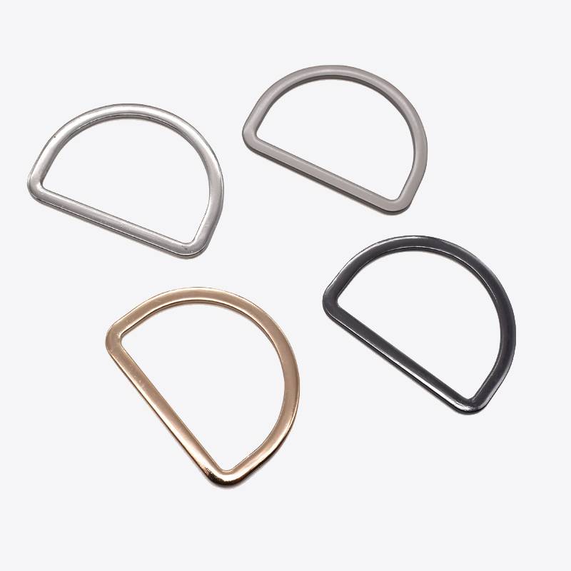 China Custom Metal D Ring Buckle D Rings