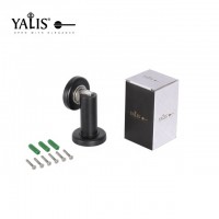 Magnetic rubber stainless steel door stopper wall for wooden doors